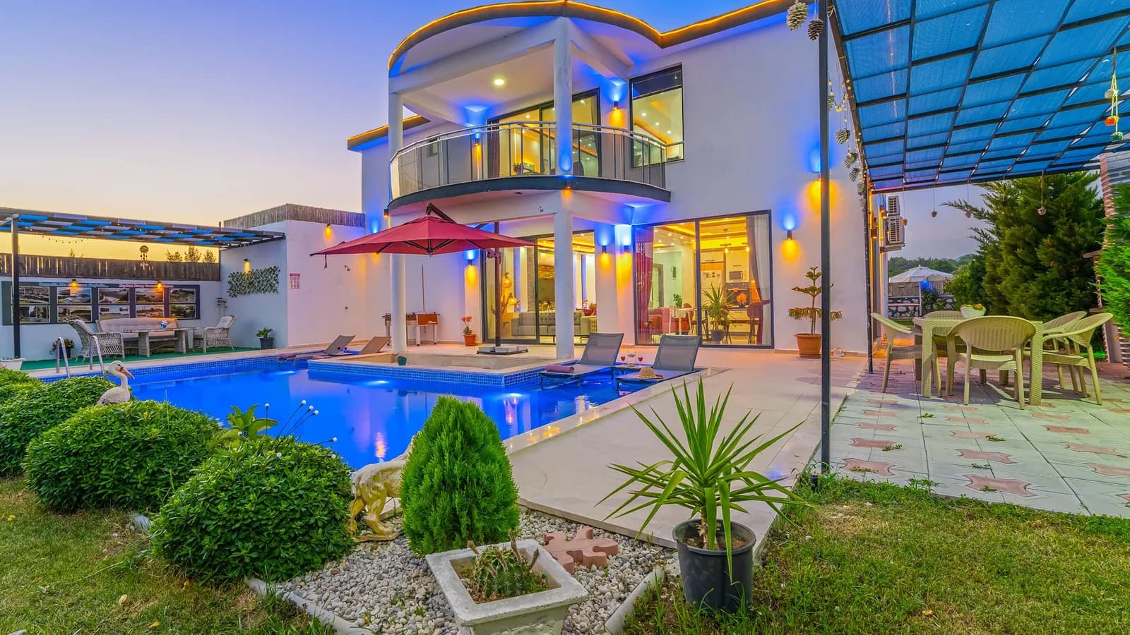 Villa Andaç 1, Kaş — muhafazakâr villa