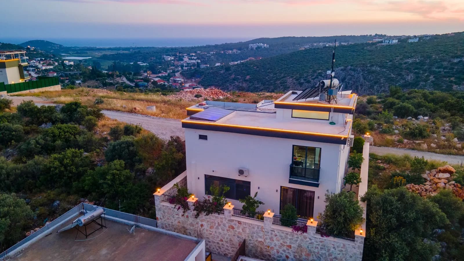 Villa Aşiyan Patara, Kaş — muhafazakâr villa
