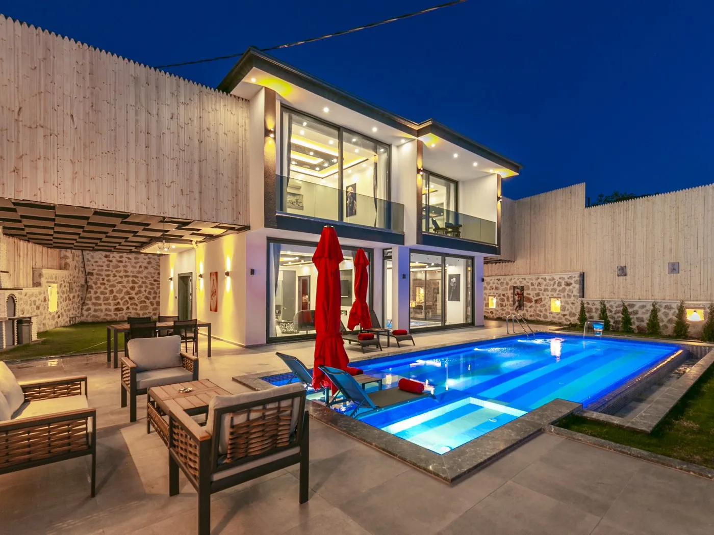 Villa Asya More 1, Kaş — muhafazakâr villa