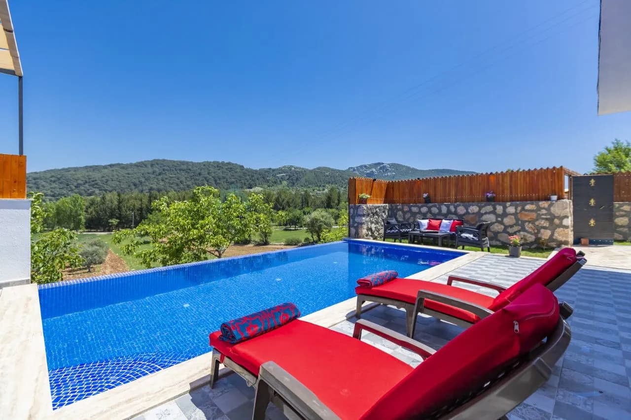 Villa Derin Balayı, Kaş — muhafazakâr villa