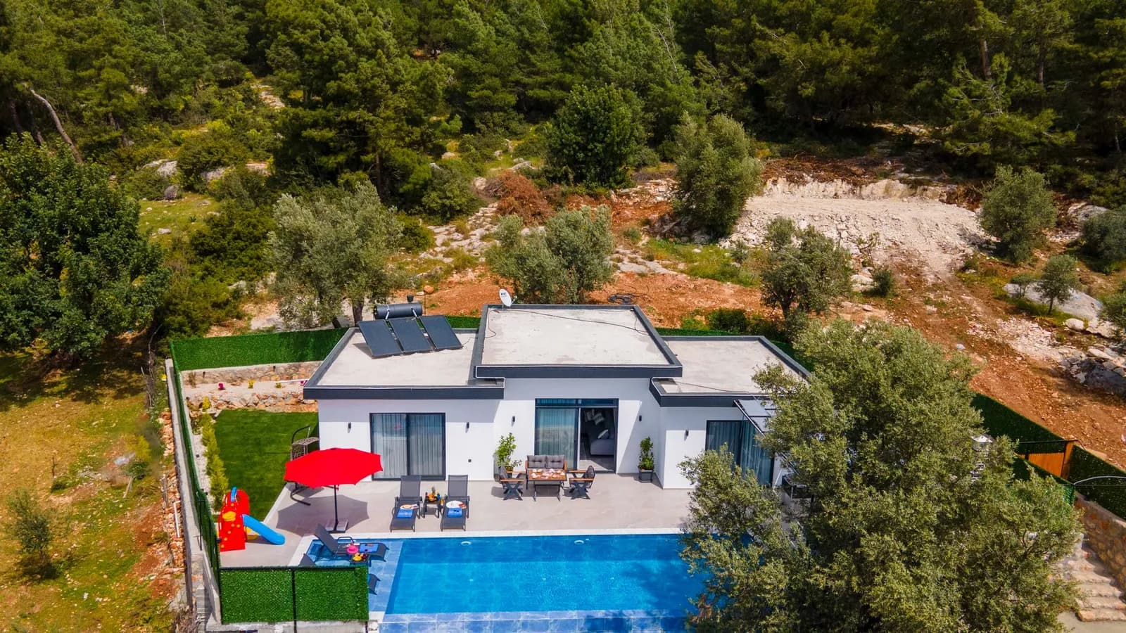 Villa Elyase House, Kaş — muhafazakâr villa