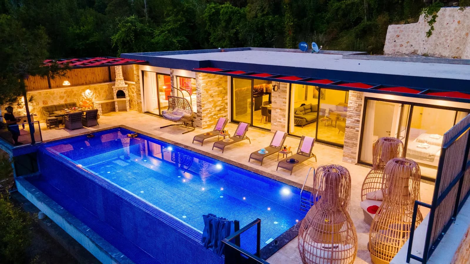Villa Glory İslamlar, Kaş — muhafazakâr villa