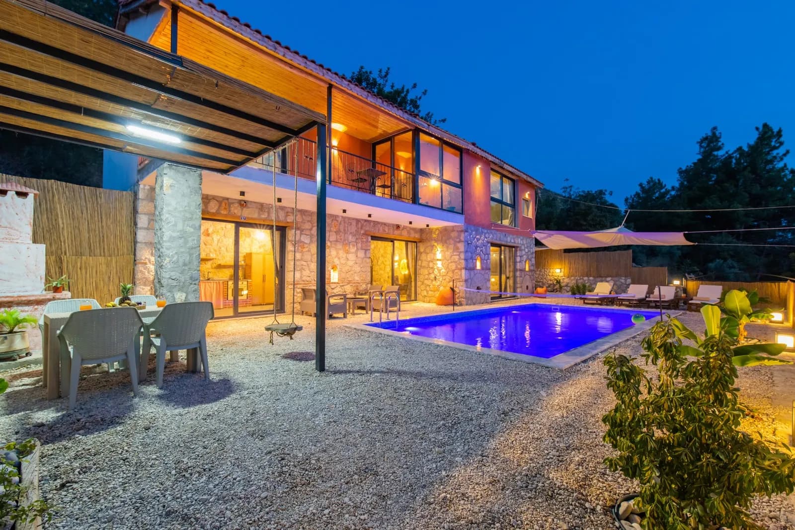 Villa Grand Ata, Kaş — muhafazakâr villa