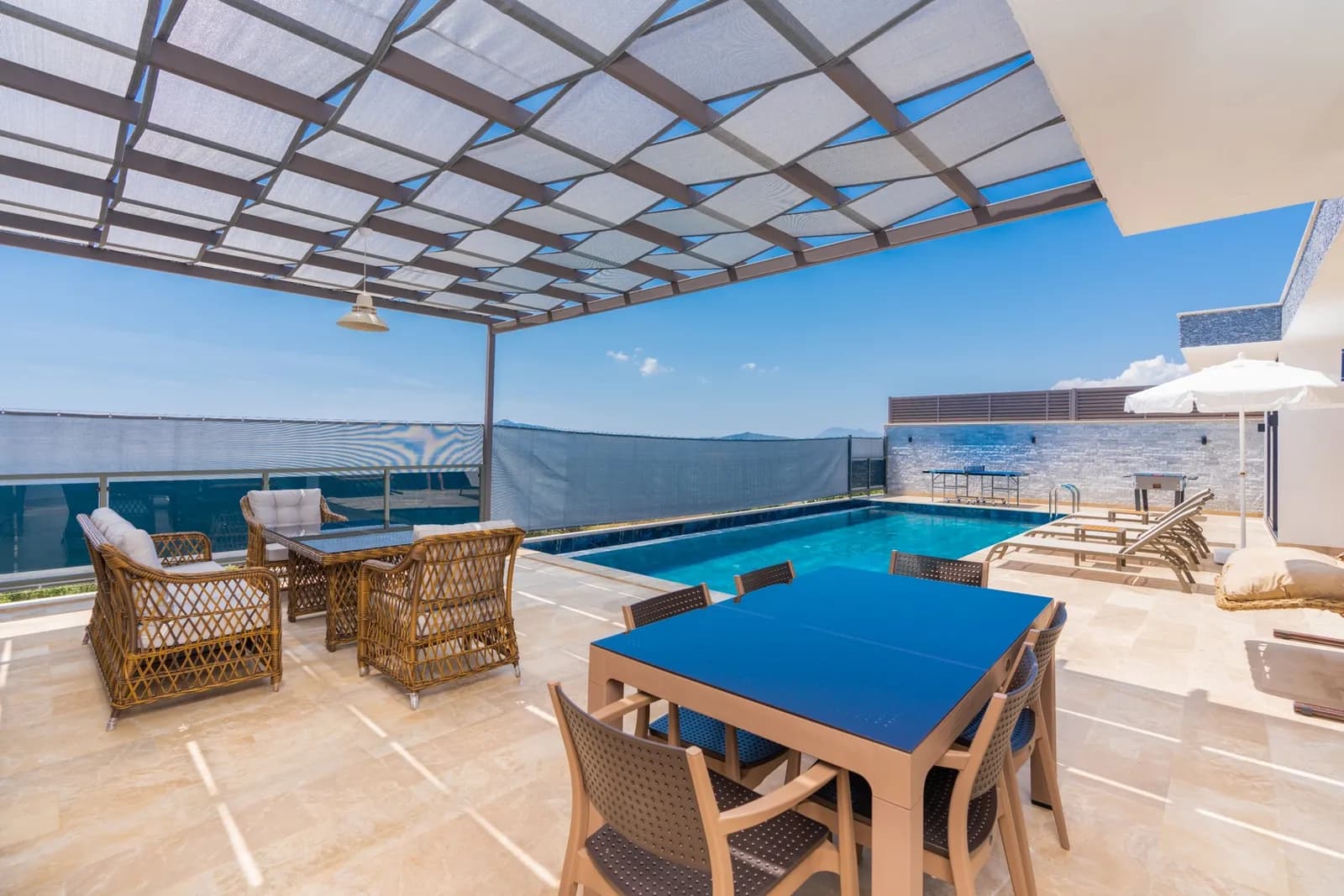 Villa Harun Kördere, Kaş — muhafazakâr villa