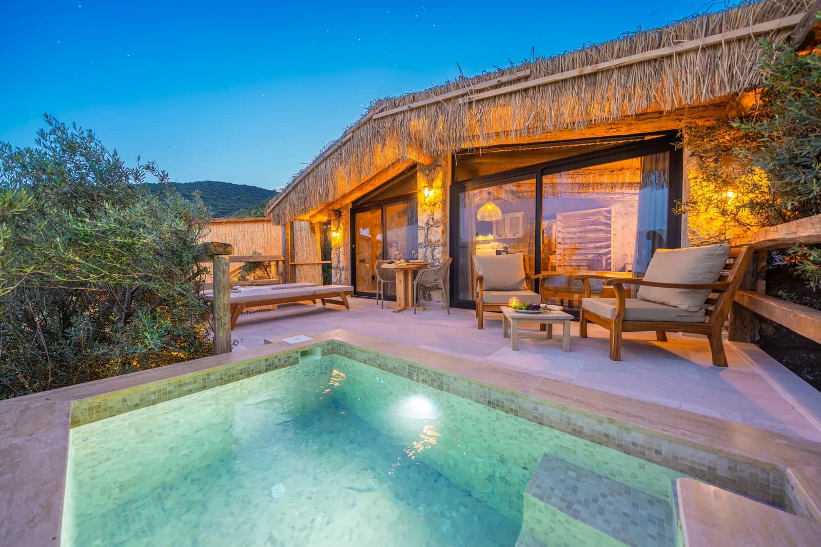 Villa Manzara Balayı 6, Kaş — muhafazakâr villa