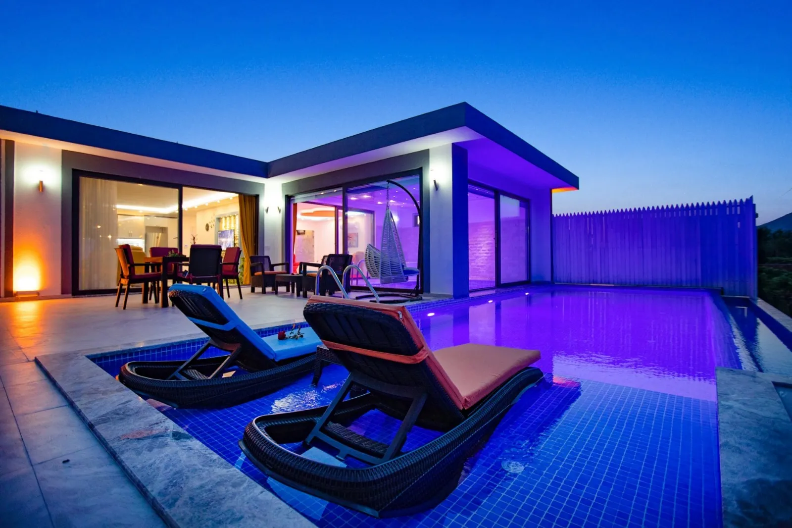 Villa Melih 1, Kaş — muhafazakâr villa