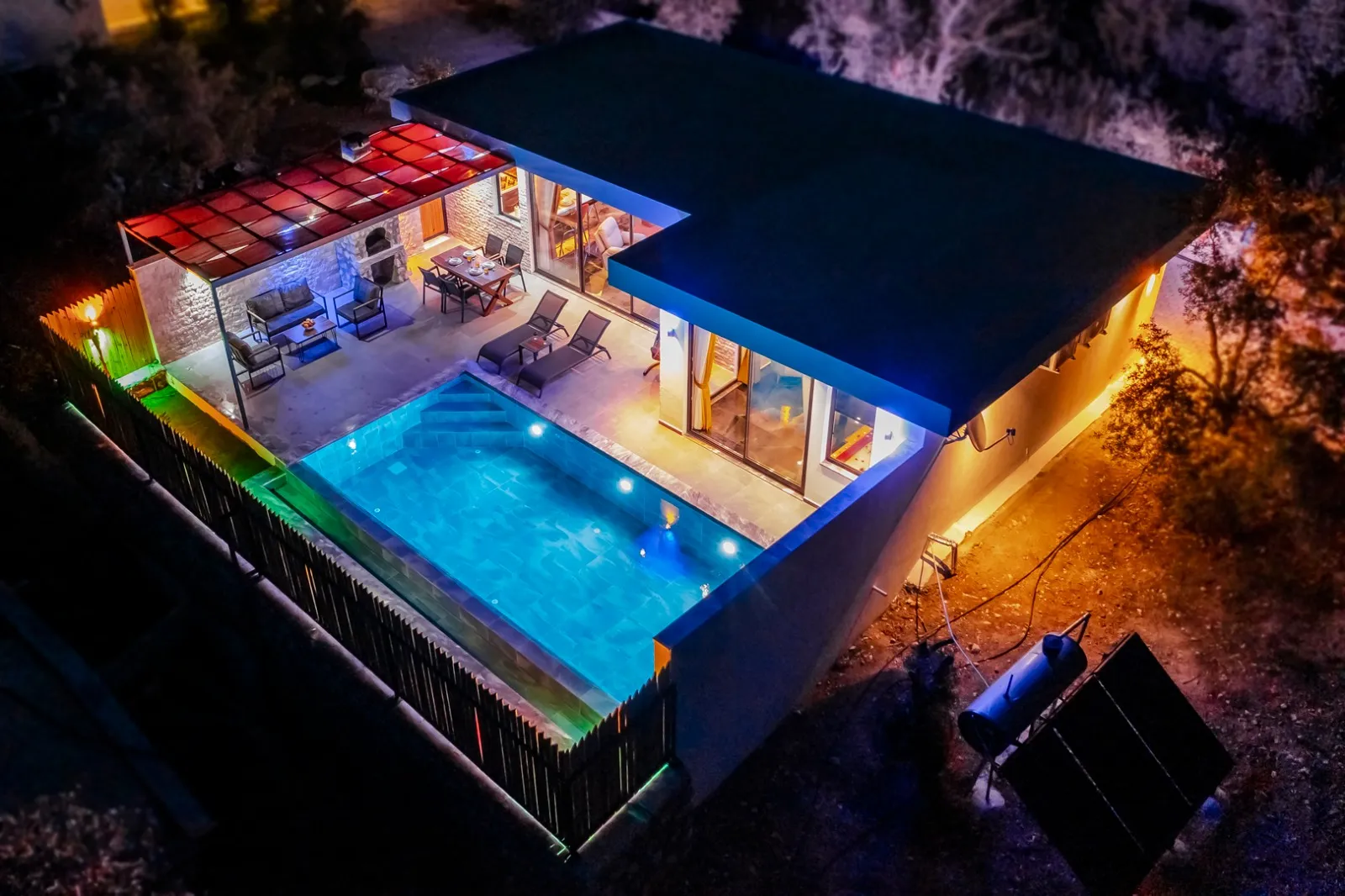 Villa Melih 2, Kaş — muhafazakâr villa