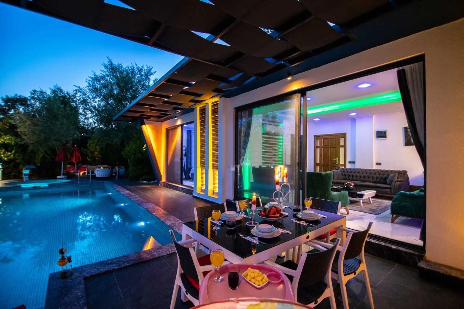 Villa Rixsos, Kaş — muhafazakâr villa