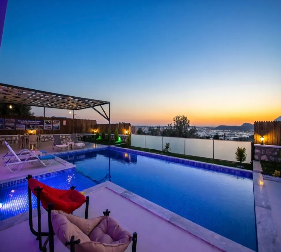 Villa Solante 4, Kaş — muhafazakâr villa