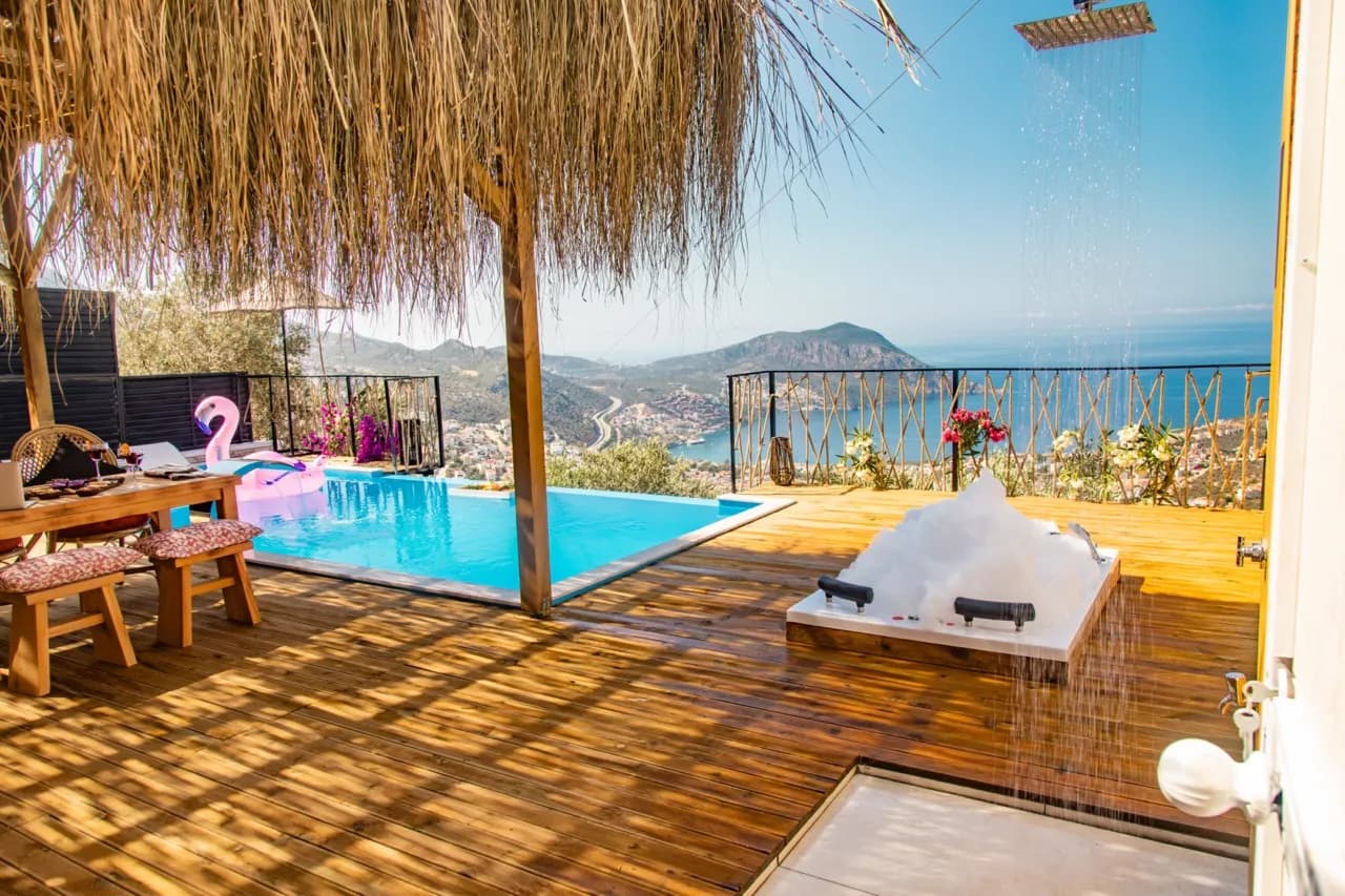 Villa Tiny Angel, Kaş — muhafazakâr villa