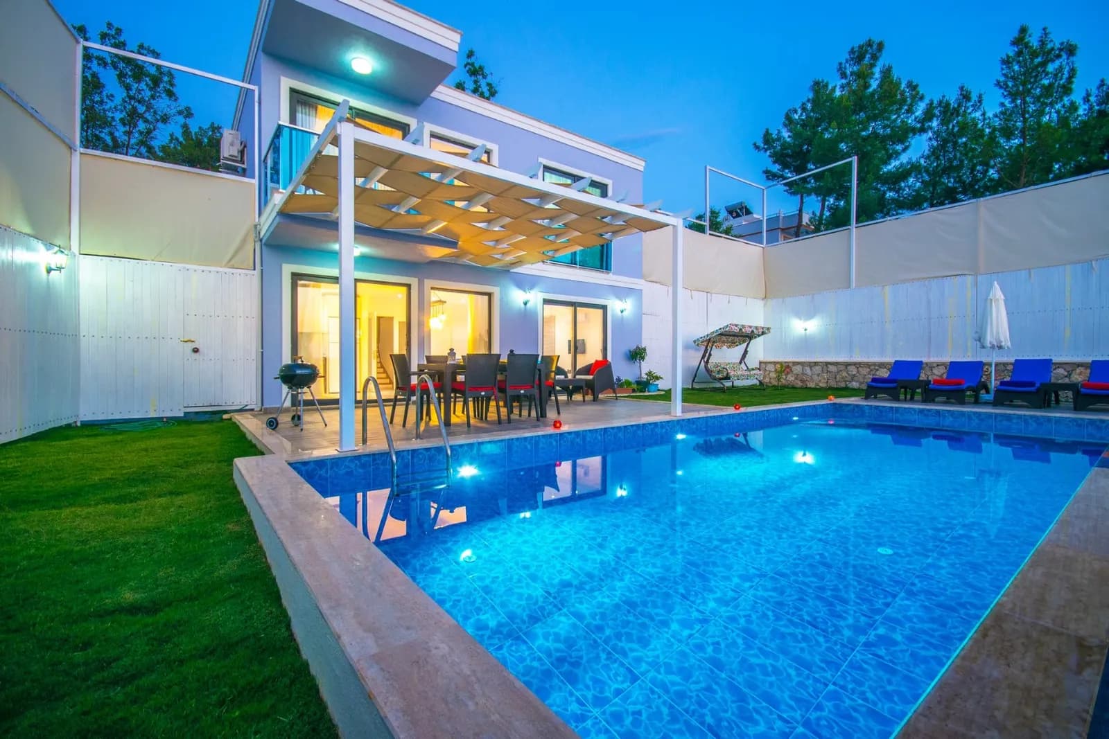 Villa Verda, Kaş — muhafazakâr villa