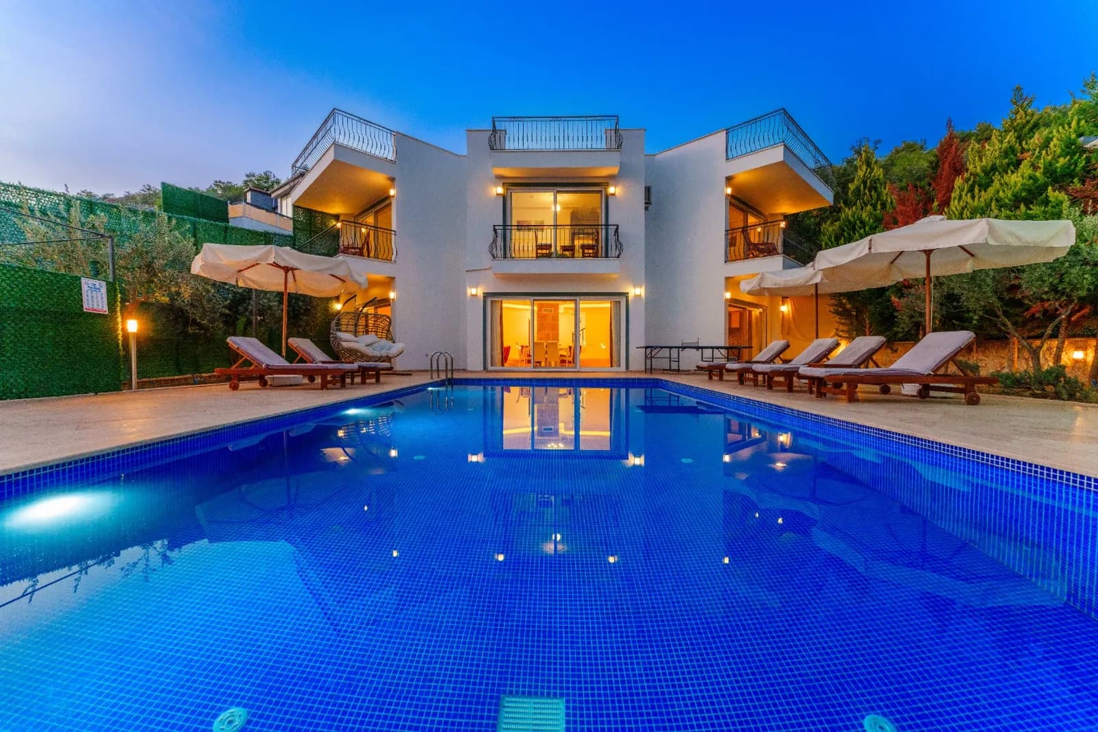 Villa White Kalkan, Kaş — muhafazakâr villa
