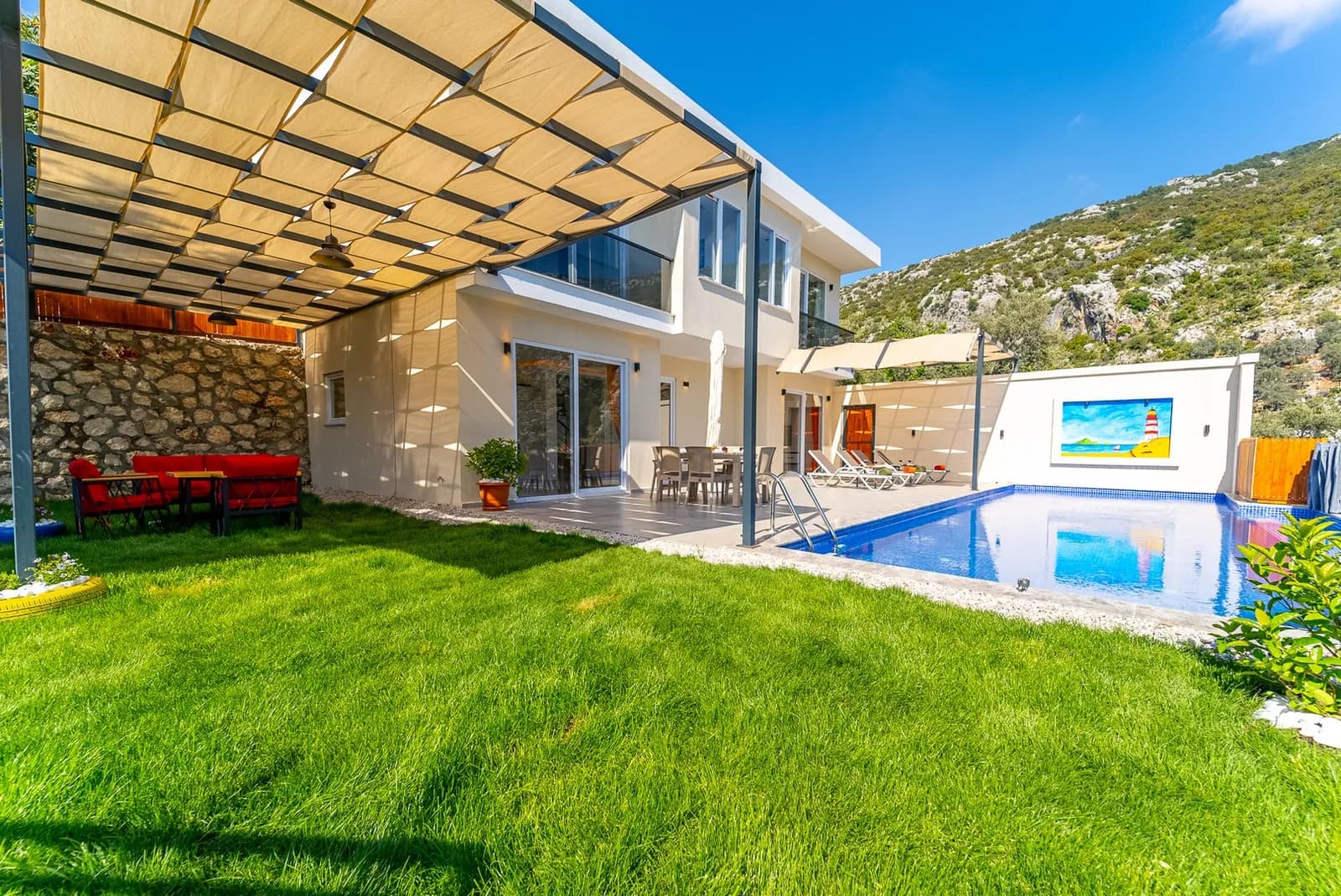 Villa Zens, Kaş — muhafazakâr villa